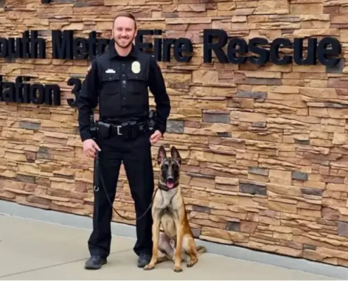 officer-spotlight Officer and his Dog - Taco