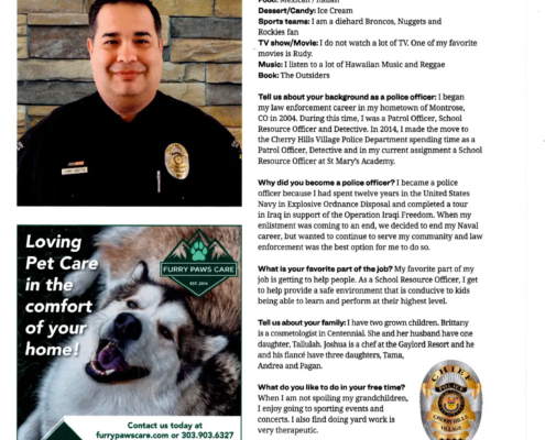 Meet Officer Lenhy Abeyta