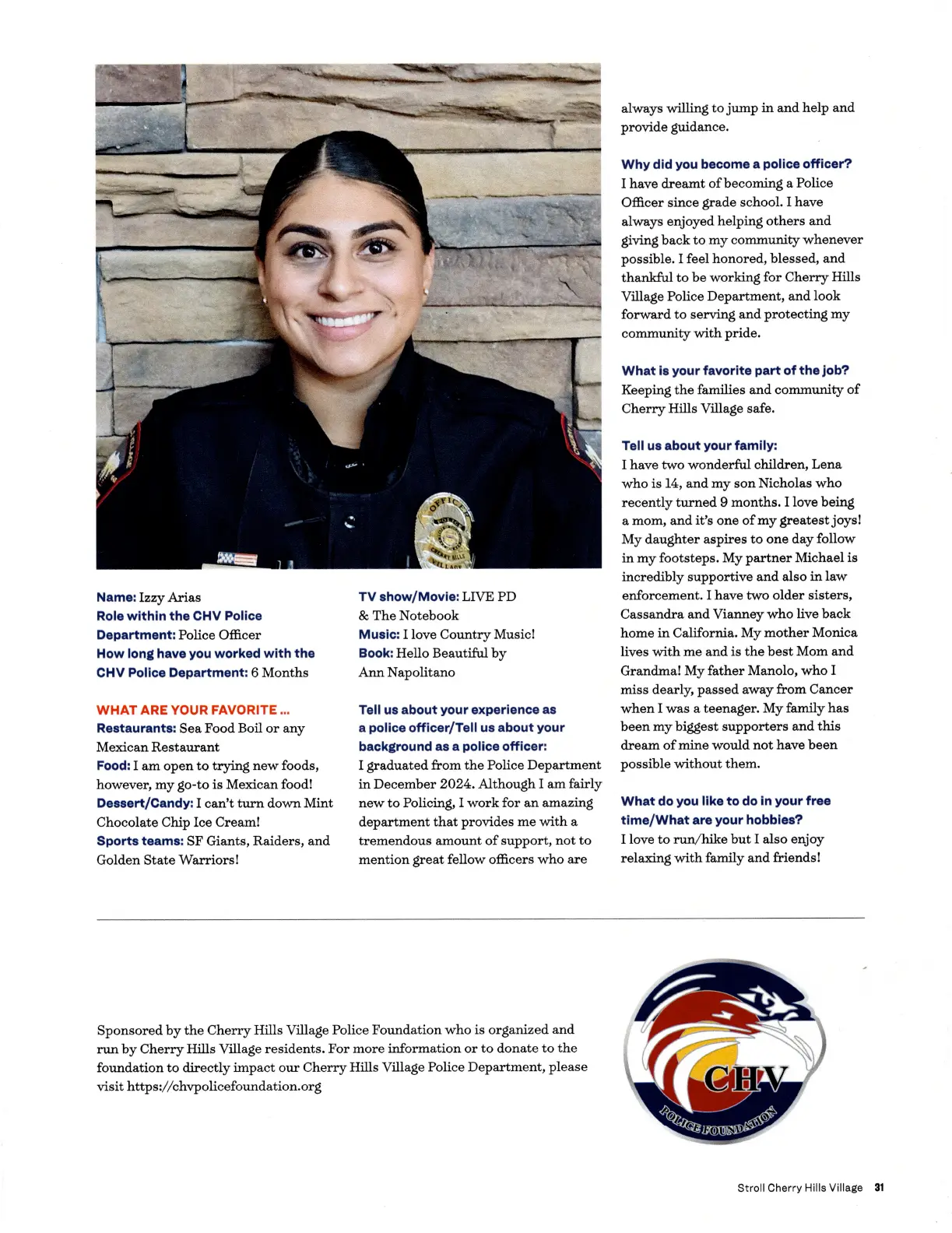 March Officer Spotlight 2