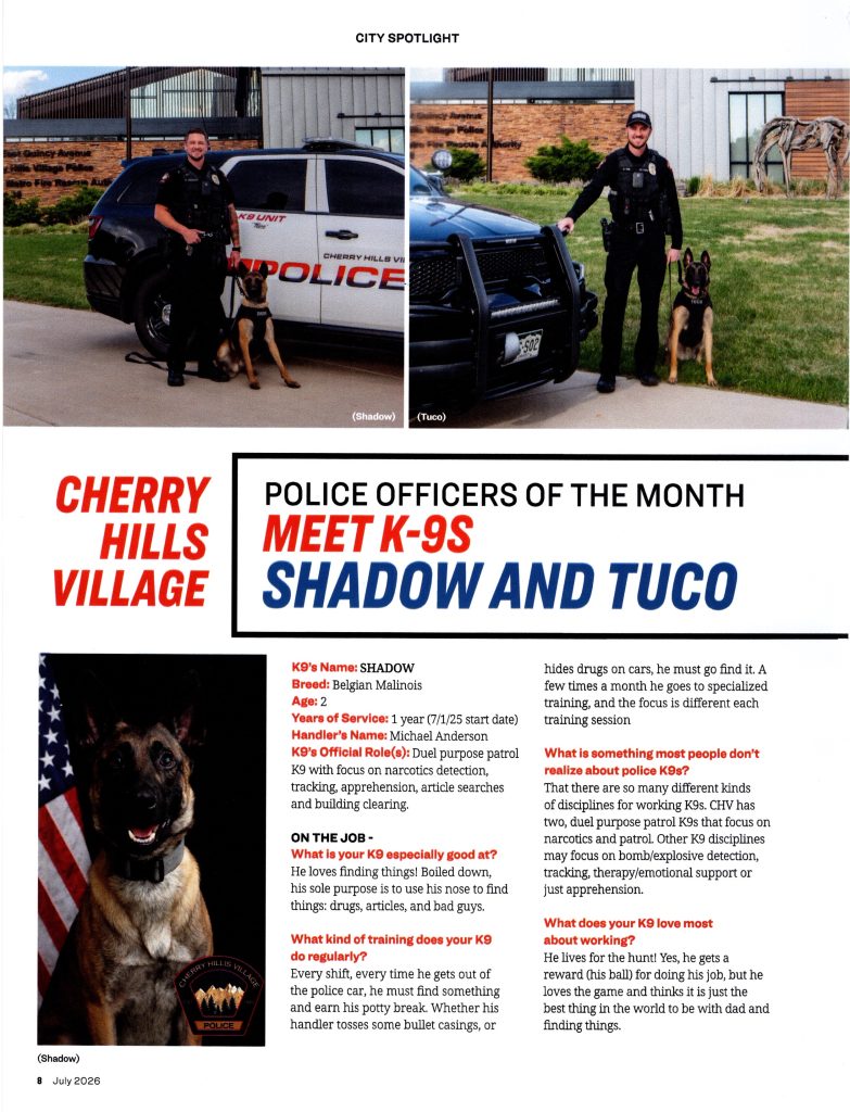 July 2026 Stroll K9 Special Edition Page 2